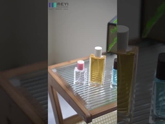 Özel Logo Cam Parfüm Şişeleri Crimp Spray Pump Paketleme Çeşitli Şekillerde Renkler 30ml-100ml