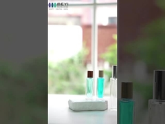 Lüks beyaz parfümlü parfüm testi şişesi özel logo ile