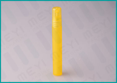 Sarı Mini 10ml Parfüm Atomizer, Logo Baskı Doldurulabilir Parfüm Kalemi