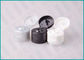 Beyaz 20mm Flip Top Kapaklar, Gümüş Hatlı Losyon Dispenseri Flip Üst Kapak