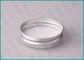 Alüminyum Vidalı Üst Kapaklar, Kabartmalı Logolu 38/400 Mat Gümüş Vidalı Kapaklar