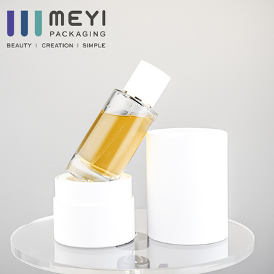Hayır - Beyaz Manyetik Parfüm Kapaklı 50ml Parfüm Şişesi Sızıntısı