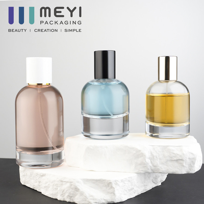 Parfüm 100ml Buzlu Cam Sprey Şişe Kavanoz Altın Gümüş