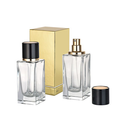 Özel Logo Parfüm Şişe Paketleme Cam püskürtme pompası Çeşitli Renkler Şekiller Parfüm / Kozmetik 30/50/100ml