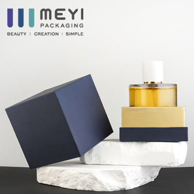 50ml Şeffaf Cam Parfüm Şişesi Manyetik Kapaklı